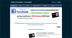 Desktop Screenshot of betheledfoundation.org